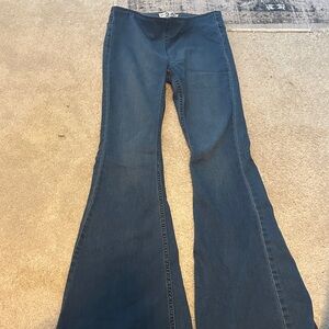 We The Free Dark Blue Flare Jeans